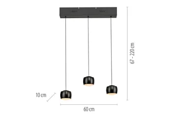 Ballini Just Light Taklampa - Black - Belysning & el - Inomhusbelysning & lampor - Taklampa & takbelysning - Pendellampor & hänglampor