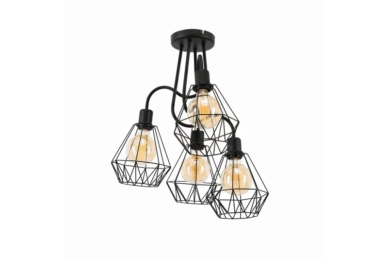 Bendinni Kristallkrona 50 cm, Svart