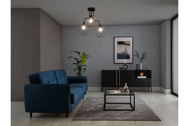 Bendinni Kristallkrona 50 cm - Svart - Belysning & el - Inomhusbelysning & lampor - Taklampa & takbelysning - Kristallkrona & takkrona