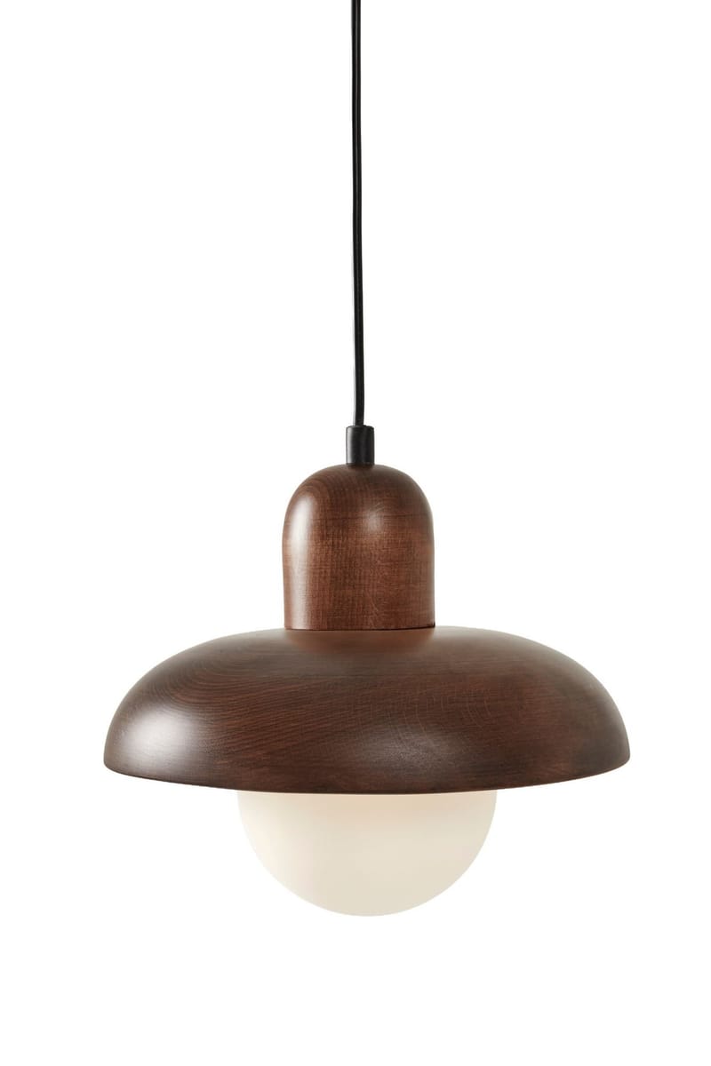 Beylin Pendellampa - Svart Valnöt Vit - Belysning & el - Inomhusbelysning & lampor - Taklampa & takbelysning - Kristallkrona & takkrona