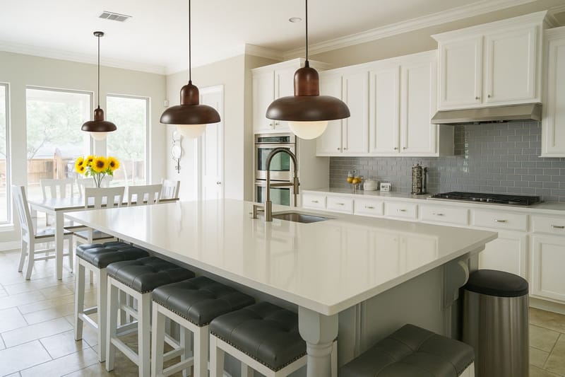 Beylin Pendellampa - Svart Valnöt Vit - Belysning & el - Inomhusbelysning & lampor - Taklampa & takbelysning - Kristallkrona & takkrona