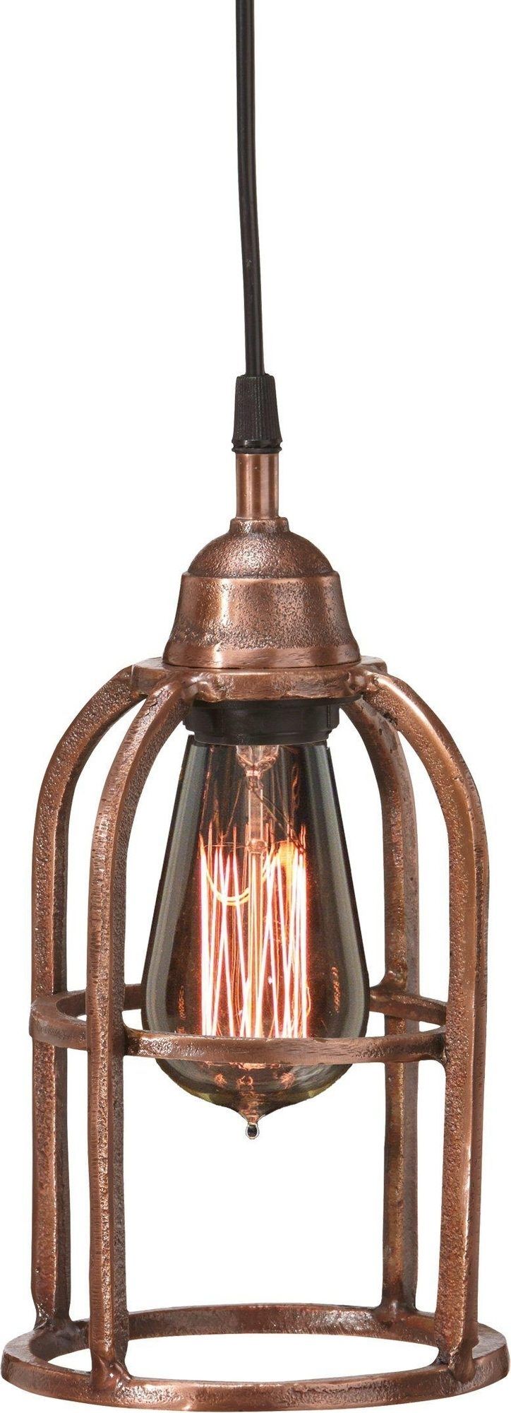 Boston fönsterlampa - Rustik koppar, Koppar