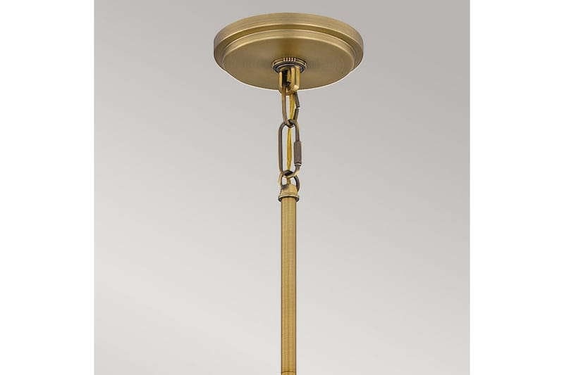 Brecken Quoizel Taklampa - Brass||White - Belysning & el - Inomhusbelysning & lampor - Taklampa & takbelysning - Pendellampor & hänglampor