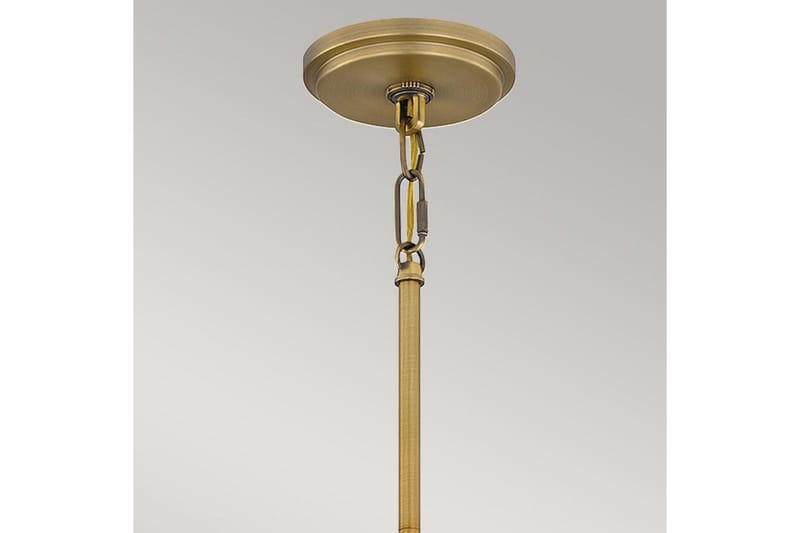 Brecken Quoizel Taklampa - Brass||White - Belysning & el - Inomhusbelysning & lampor - Taklampa & takbelysning - Pendellampor & hänglampor