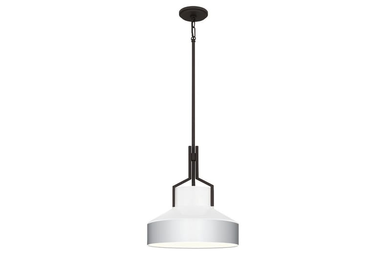 Brecken Quoizel Taklampa, Bronze||White