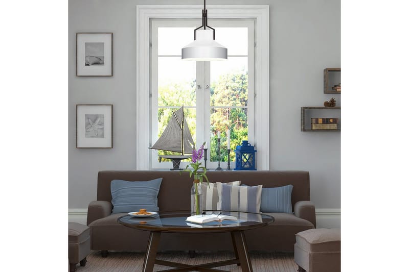 Brecken Quoizel Taklampa - Bronze||White - Belysning & el - Inomhusbelysning & lampor - Taklampa & takbelysning - Pendellampor & hänglampor