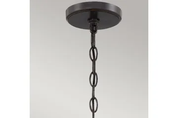 Casablanca Quoizel Taklampa - Bronze - Belysning & el - Inomhusbelysning & lampor - Taklampa & takbelysning - Pendellampor & hänglampor