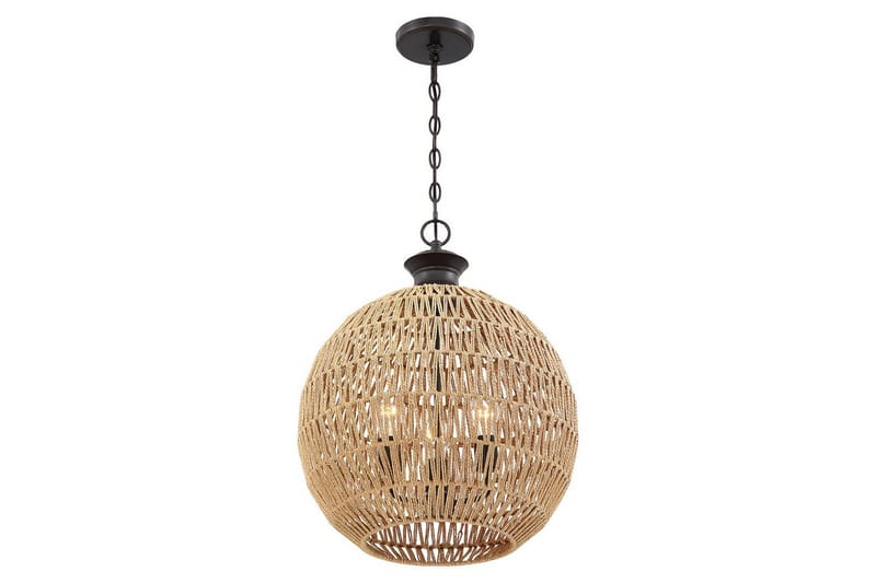 Casablanca Quoizel Taklampa - Bronze - Belysning & el - Inomhusbelysning & lampor - Taklampa & takbelysning - Pendellampor & hänglampor