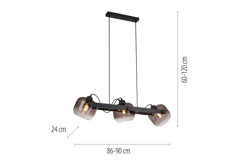 Cup 2.0 Just Light Taklampa - Black - Belysning & el - Inomhusbelysning & lampor - Taklampa & takbelysning - Pendellampor & hänglampor