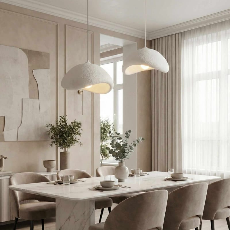 Dasina Pendellampa - Vit - Belysning & el - Inomhusbelysning & lampor - Taklampa & takbelysning - Kristallkrona & takkrona