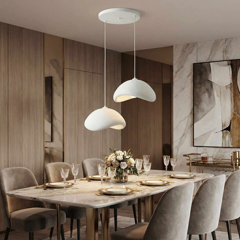 Dasina Pendellampa - Vit - Belysning & el - Inomhusbelysning & lampor - Taklampa & takbelysning - Kristallkrona & takkrona