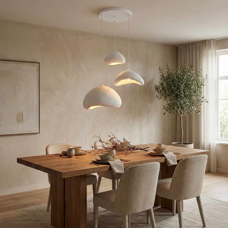 Dasina Pendellampa - Vit - Belysning & el - Inomhusbelysning & lampor - Taklampa & takbelysning - Kristallkrona & takkrona