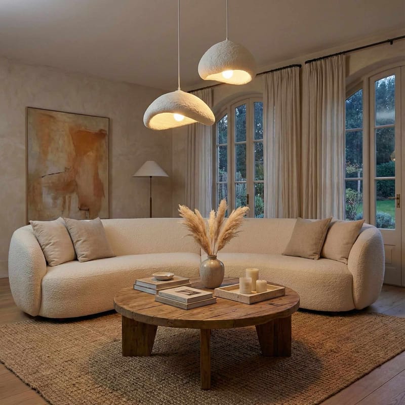 Dasina Pendellampa - Vit - Belysning & el - Inomhusbelysning & lampor - Taklampa & takbelysning - Kristallkrona & takkrona