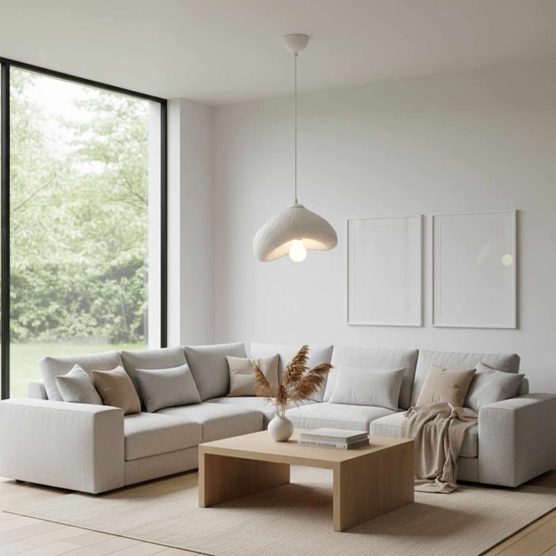 Dasina Pendellampa - Vit - Belysning & el - Inomhusbelysning & lampor - Taklampa & takbelysning - Kristallkrona & takkrona