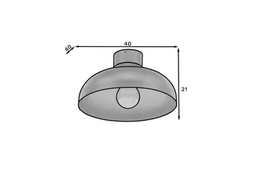 Desolo Plafond - Svart - Belysning & el - Inomhusbelysning & lampor - Taklampa & takbelysning - Plafond