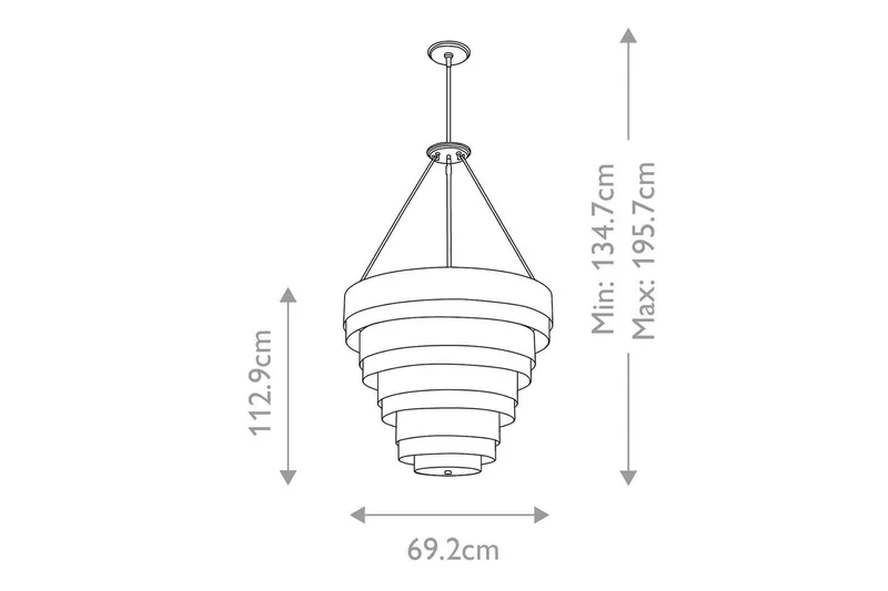 Echelon Lisa McDennon by Hinkley Taklampa - Brass - Belysning & el - Inomhusbelysning & lampor - Taklampa & takbelysning - Pendellampor & hänglampor