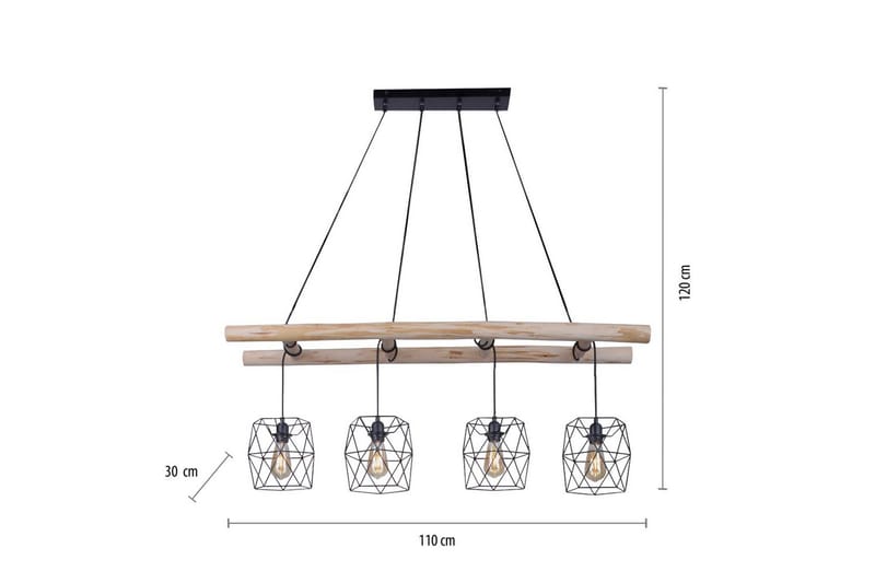 Edgar Just Light Taklampa - Black - Belysning & el - Inomhusbelysning & lampor - Taklampa & takbelysning - Pendellampor & hänglampor