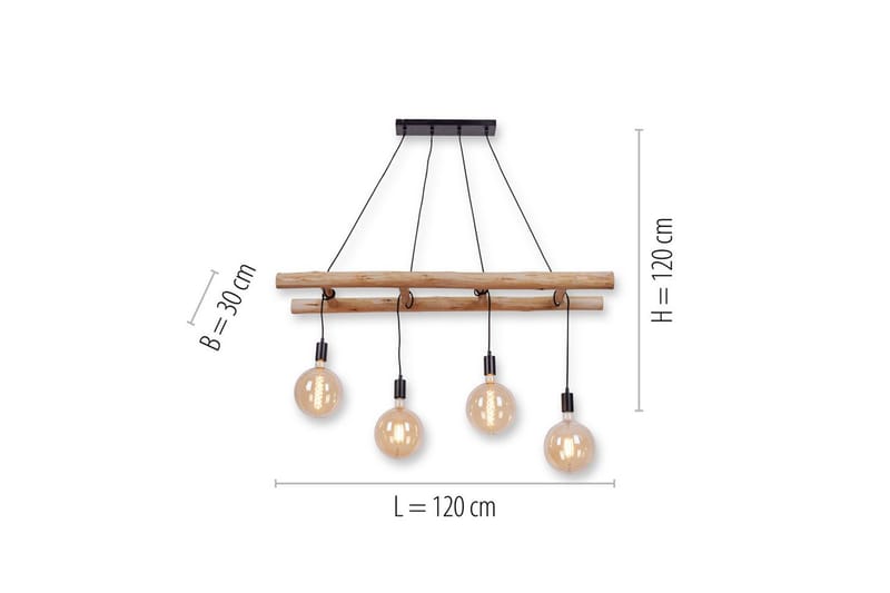 Edgar Just Light Taklampa - Black - Belysning & el - Inomhusbelysning & lampor - Taklampa & takbelysning - Pendellampor & hänglampor