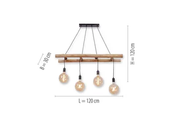 Edgar Just Light Taklampa - Black - Belysning & el - Inomhusbelysning & lampor - Taklampa & takbelysning - Pendellampor & hänglampor