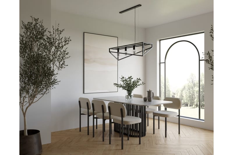 Eluvies Pendellampa Rund - Svart - Belysning & el - Inomhusbelysning & lampor - Taklampa & takbelysning - Pendellampor & hänglampor