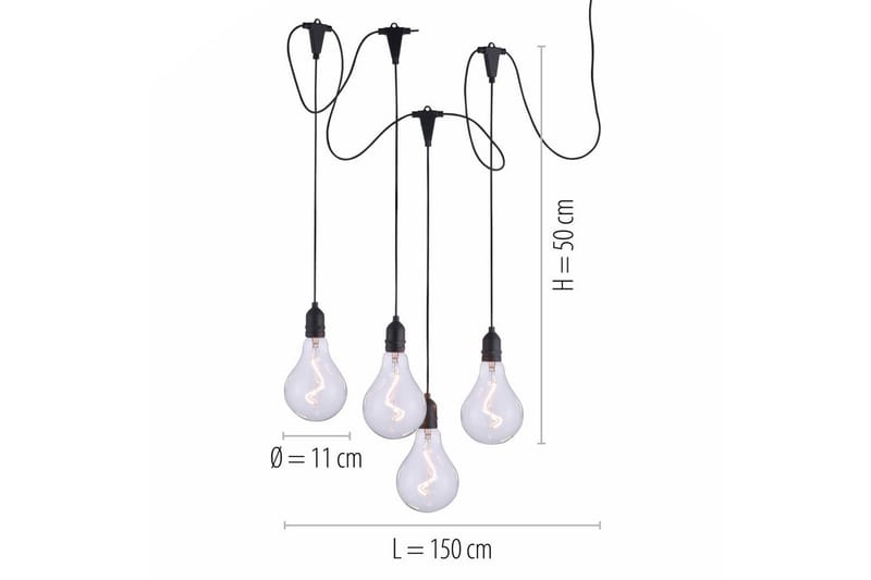Enni Just Light Taklampa - Black - Belysning & el - Inomhusbelysning & lampor - Taklampa & takbelysning - Pendellampor & hänglampor