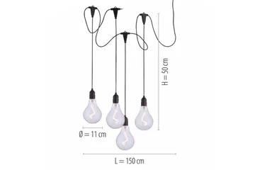 Enni Just Light Taklampa - Black - Belysning & el - Inomhusbelysning & lampor - Taklampa & takbelysning - Pendellampor & hänglampor