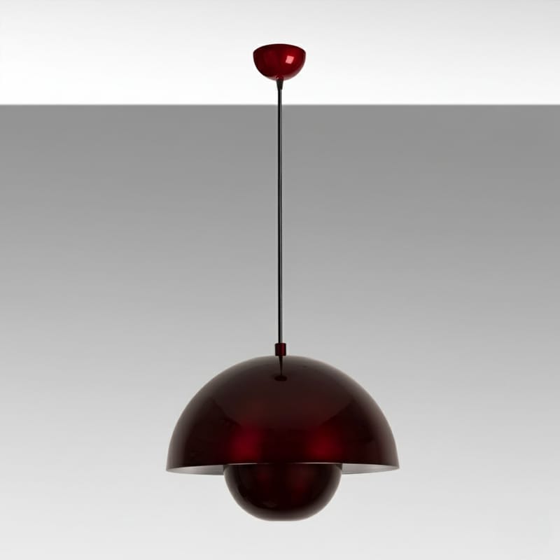 Eylul Pendellampa - Vinröd - Belysning & el - Inomhusbelysning & lampor - Taklampa & takbelysning - Kristallkrona & takkrona