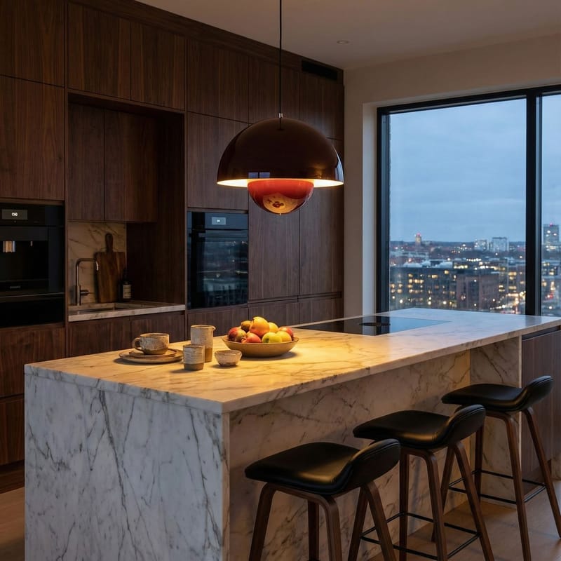 Eylul Pendellampa - Vinröd - Belysning & el - Inomhusbelysning & lampor - Taklampa & takbelysning - Kristallkrona & takkrona