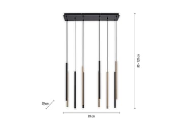 Flute Paul Neuhaus Taklampa - Black - Belysning & el - Inomhusbelysning & lampor - Taklampa & takbelysning - Pendellampor & hänglampor