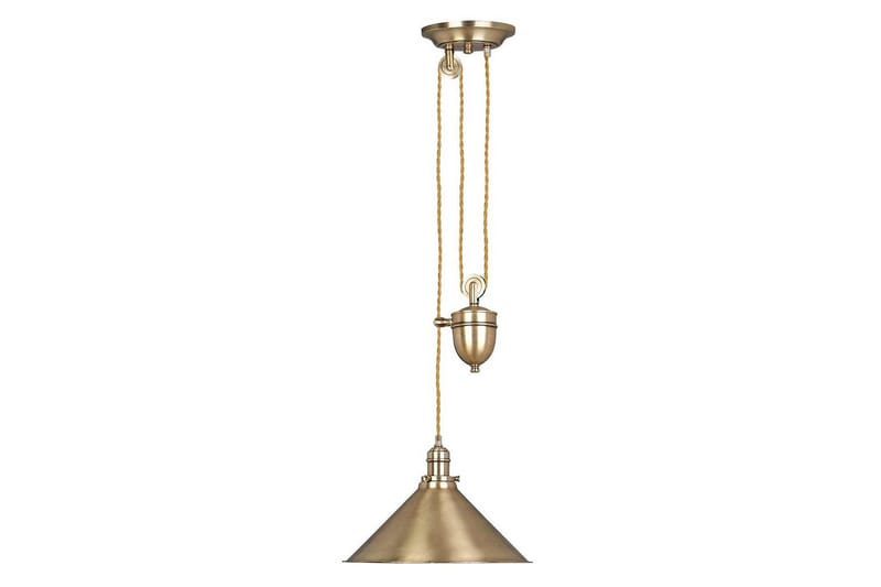 Hänglampa Elstead Lighting Provence Åldrad mässing - Åldrad mässing - Belysning & el - Inomhusbelysning & lampor - Taklampa & takbelysning - Pendellampor & hänglampor