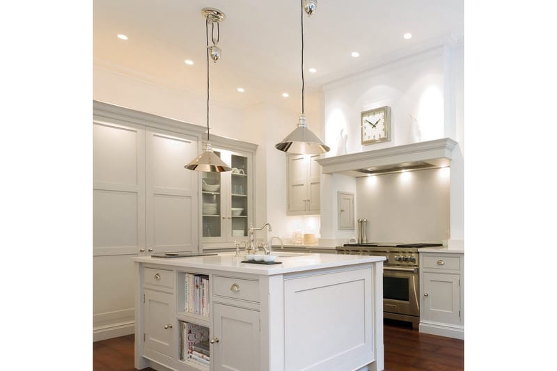 Hänglampa Elstead Lighting Provence Polerad Nickel - Polerad Nickel - Belysning & el - Inomhusbelysning & lampor - Taklampa & takbelysning - Pendellampor & hänglampor