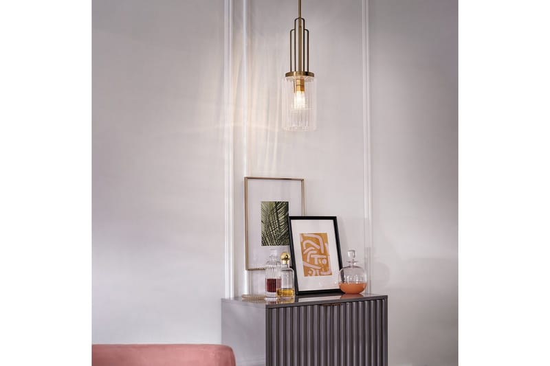 Hänglampa Kichler Kimrose Borstad naturlig mässing - Borstad naturlig mässing - Belysning & el - Inomhusbelysning & lampor - Taklampa & takbelysning - Pendellampor & hänglampor