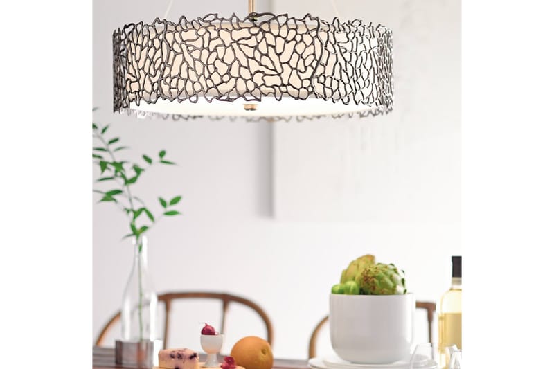 Hänglampa Kichler Silver Coral 559x175x559 mm - 559x175x559 mm - Belysning & el - Inomhusbelysning & lampor - Taklampa & takbelysning - Pendellampor & hänglampor