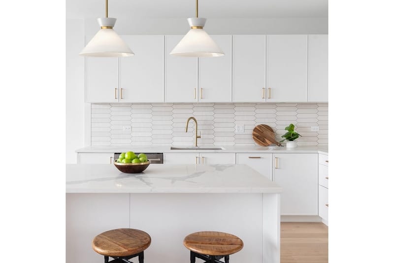 Halston Alora Mood Pendellampa - GOLD - Belysning & el - Inomhusbelysning & lampor - Taklampa & takbelysning - Pendellampor & hänglampor