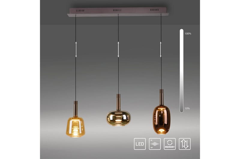 Irides Paul Neuhaus Taklampa - Multicolored - Belysning & el - Inomhusbelysning & lampor - Taklampa & takbelysning - Pendellampor & hänglampor