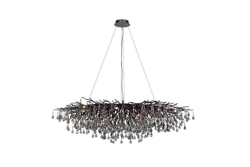 Istapp Paul Neuhaus Krona - Black - Belysning & el - Inomhusbelysning & lampor - Taklampa & takbelysning - Kristallkrona & takkrona