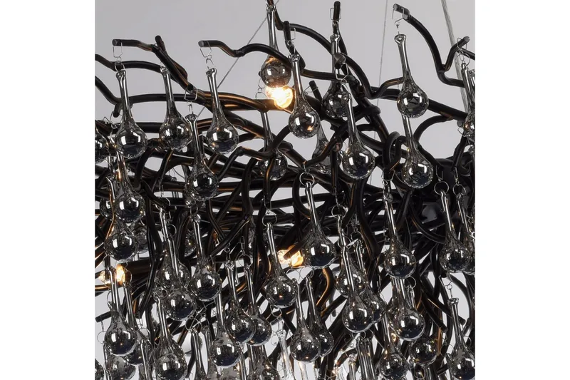 Istapp Paul Neuhaus Krona - Black - Belysning & el - Inomhusbelysning & lampor - Taklampa & takbelysning - Kristallkrona & takkrona