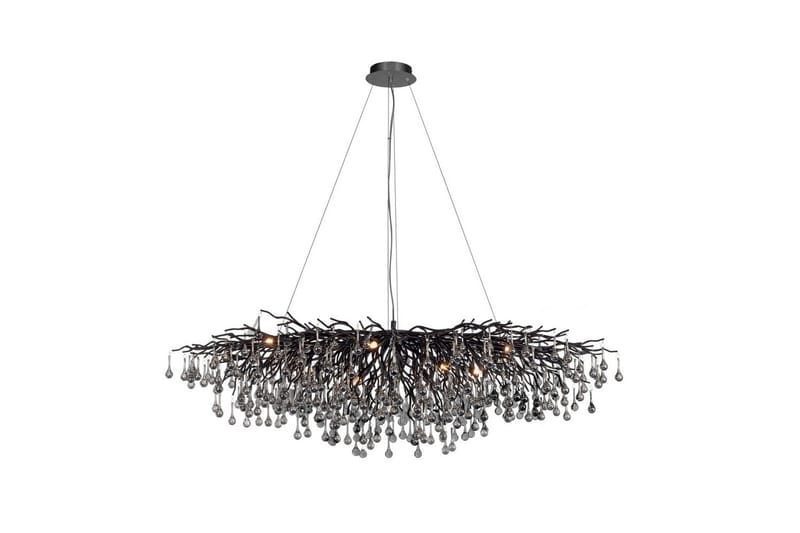 Istapp Paul Neuhaus Krona - Black - Belysning & el - Inomhusbelysning & lampor - Taklampa & takbelysning - Kristallkrona & takkrona