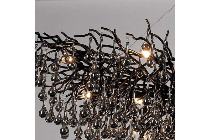Istapp Paul Neuhaus Krona - Black - Belysning & el - Inomhusbelysning & lampor - Taklampa & takbelysning - Kristallkrona & takkrona
