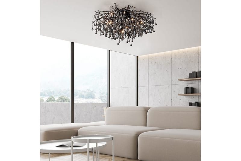 Istapp Paul Neuhaus Taklampa - Black - Belysning & el - Inomhusbelysning & lampor - Taklampa & takbelysning - Kristallkrona & takkrona