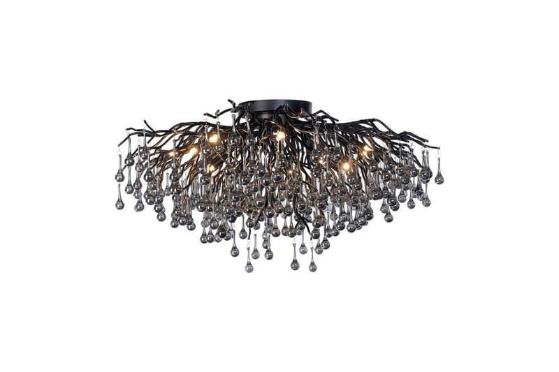 Istapp Paul Neuhaus Taklampa - Black - Belysning & el - Inomhusbelysning & lampor - Taklampa & takbelysning - Kristallkrona & takkrona