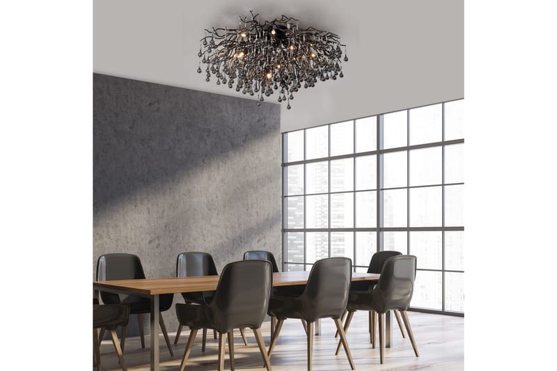 Istapp Paul Neuhaus Taklampa - Black - Belysning & el - Inomhusbelysning & lampor - Taklampa & takbelysning - Kristallkrona & takkrona