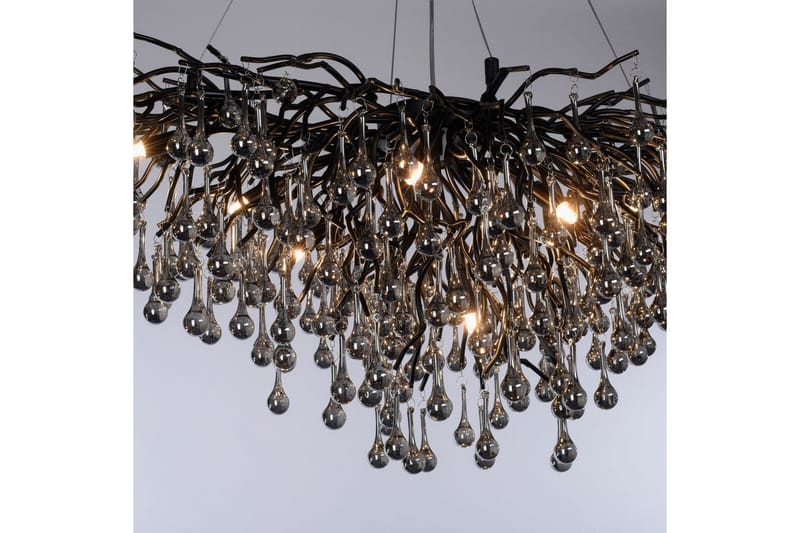 Istapp Paul Neuhaus Krona - Black - Belysning & el - Inomhusbelysning & lampor - Taklampa & takbelysning - Kristallkrona & takkrona