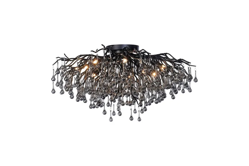 Istapp Paul Neuhaus Taklampa - Black - Belysning & el - Inomhusbelysning & lampor - Taklampa & takbelysning - Kristallkrona & takkrona