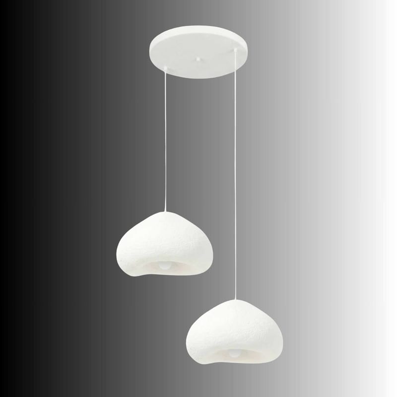 Kaolins Pendellampa - Vit - Belysning & el - Inomhusbelysning & lampor - Taklampa & takbelysning - Kristallkrona & takkrona