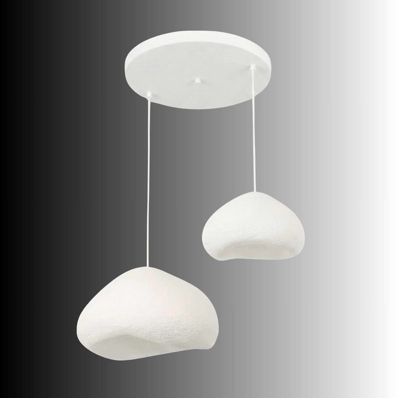 Kaolins Pendellampa - Vit - Belysning & el - Inomhusbelysning & lampor - Taklampa & takbelysning - Kristallkrona & takkrona