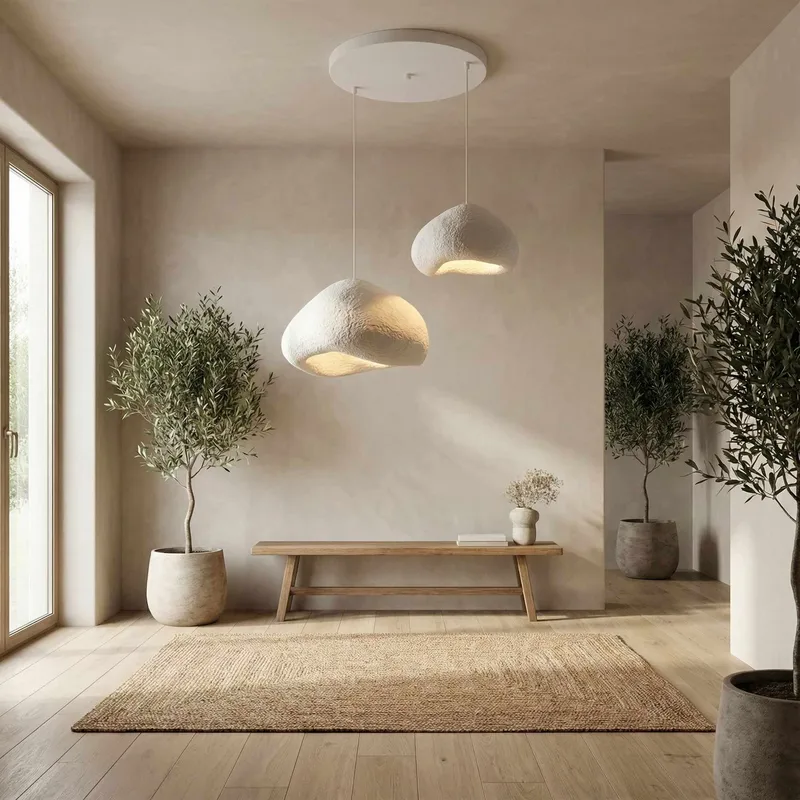 Kaolins Pendellampa - Vit - Belysning & el - Inomhusbelysning & lampor - Taklampa & takbelysning - Kristallkrona & takkrona