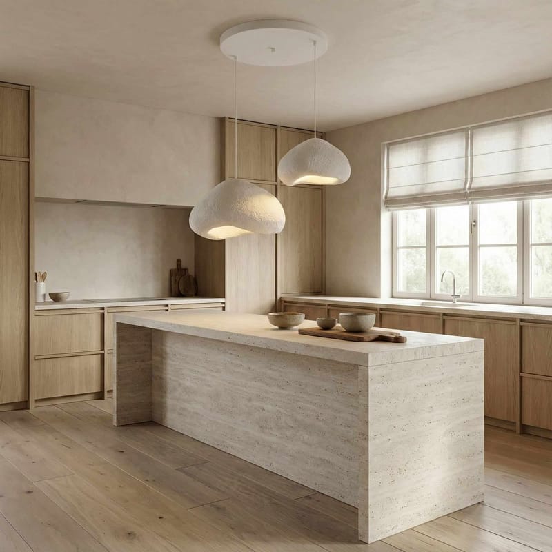 Kaolins Pendellampa - Vit - Belysning & el - Inomhusbelysning & lampor - Taklampa & takbelysning - Kristallkrona & takkrona