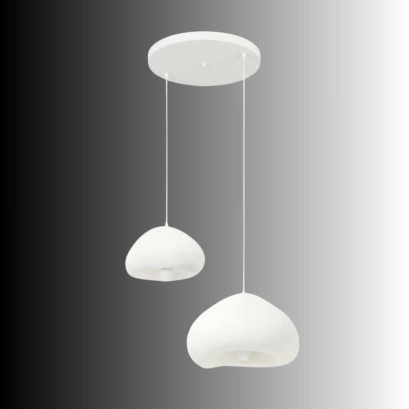 Kaolins Pendellampa - Vit - Belysning & el - Inomhusbelysning & lampor - Taklampa & takbelysning - Kristallkrona & takkrona