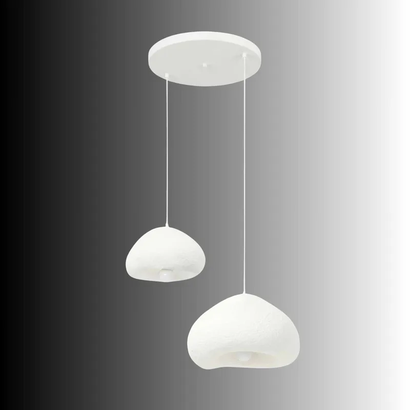 Kaolins Pendellampa - Vit - Belysning & el - Inomhusbelysning & lampor - Taklampa & takbelysning - Kristallkrona & takkrona